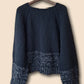 Black Ombré Jumper