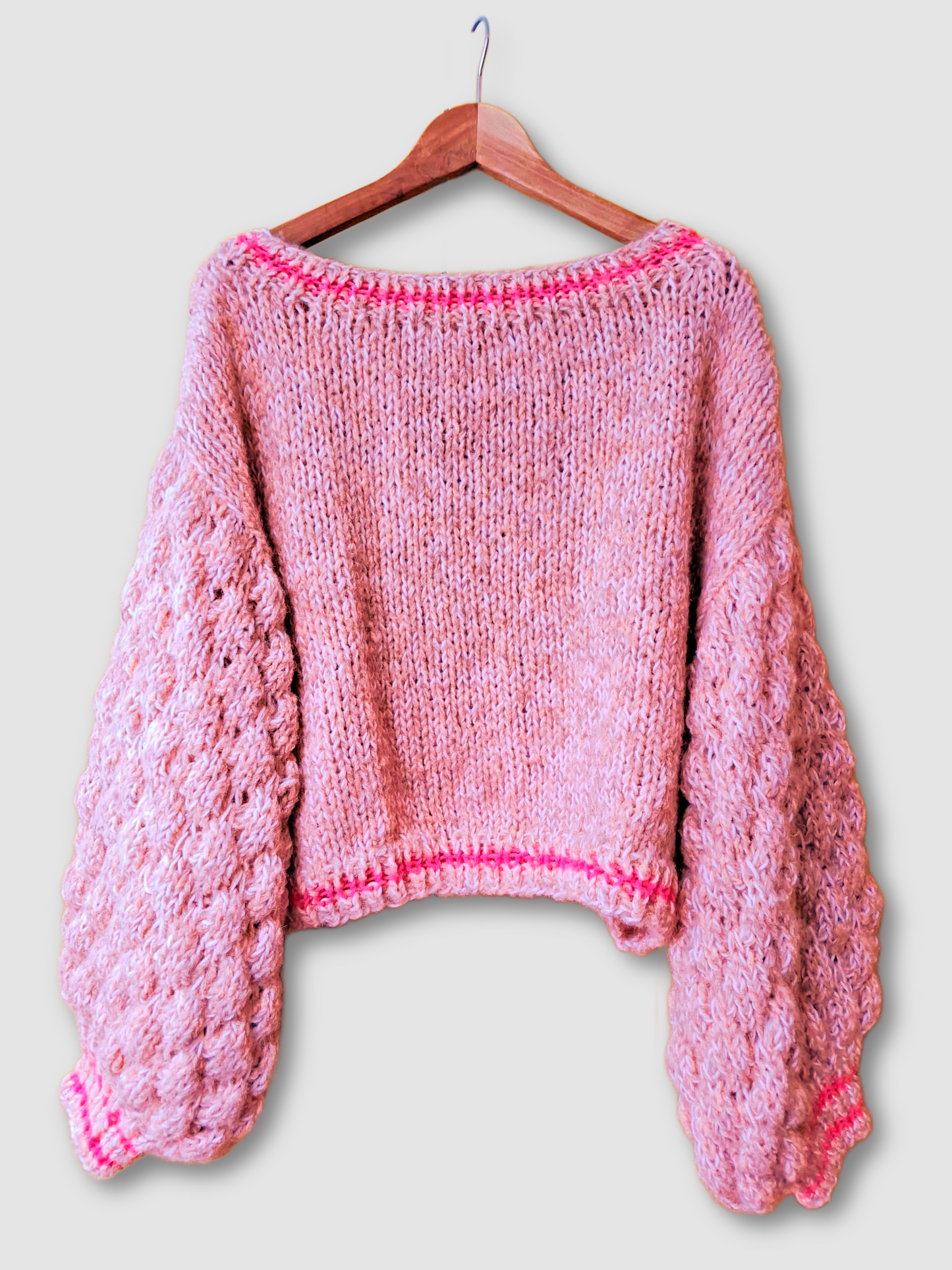 Bubble Sleeve Jumper