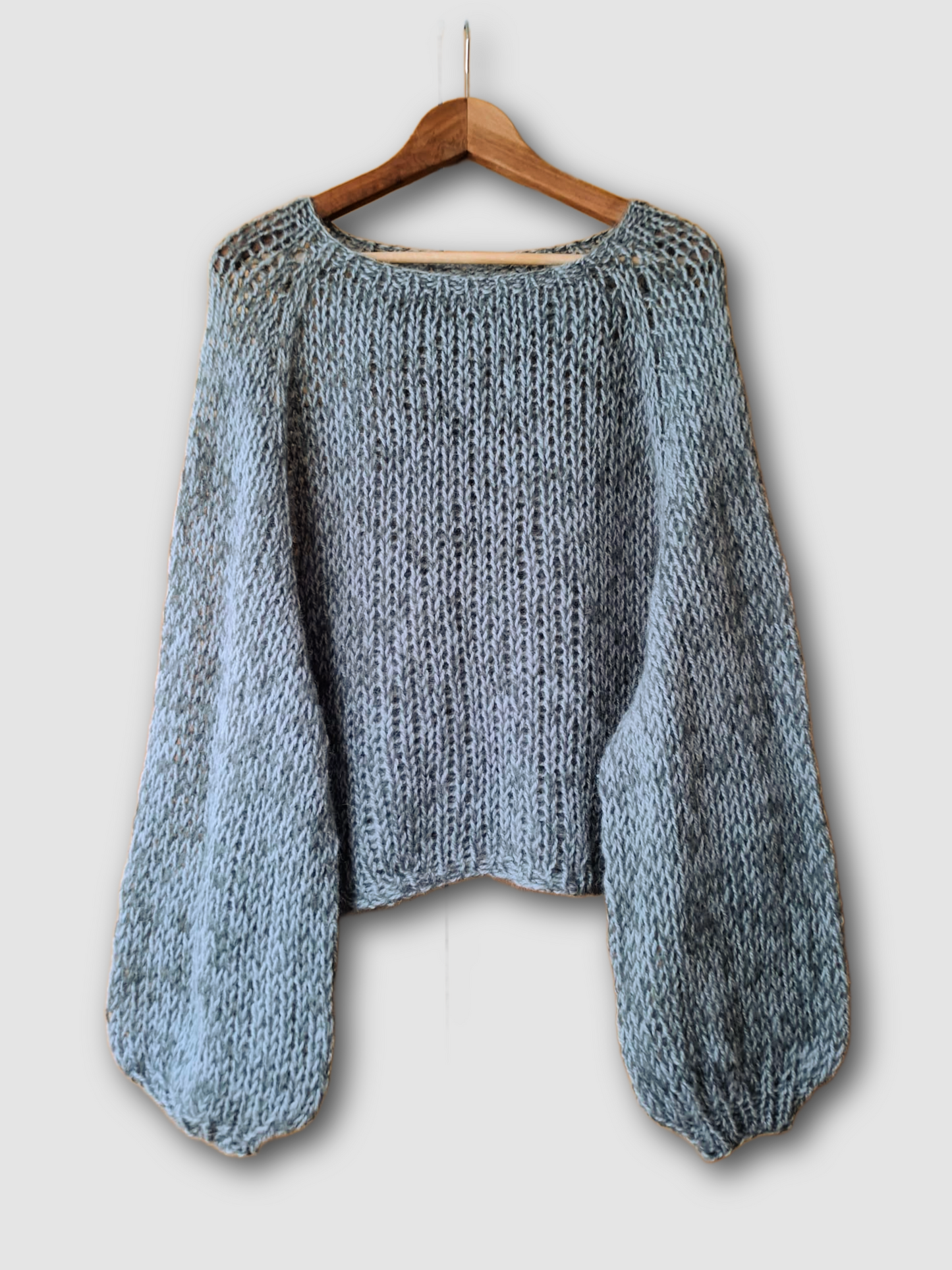 Cashmer & Wool Jumper in Grey