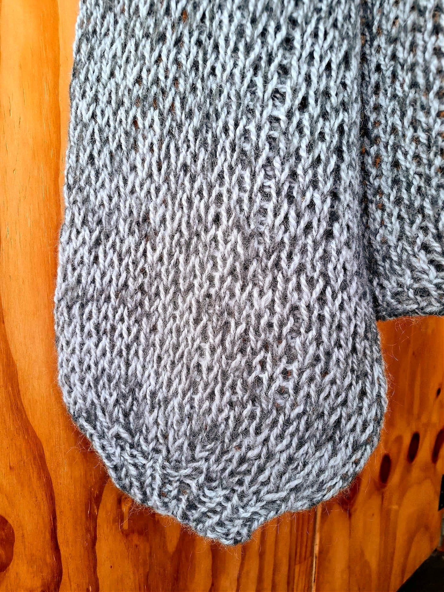 Cashmer & Wool Jumper in Grey