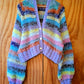 Rainbow Buttoned Cardigan