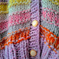 Rainbow Buttoned Cardigan